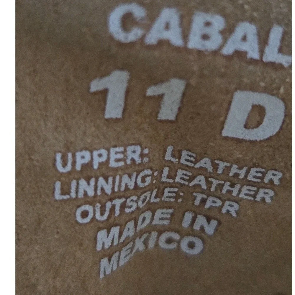 Steve Madden Cabal Leather Oxford Shoes Men's 11D Brown Handcrafted - Picture 9 of 11